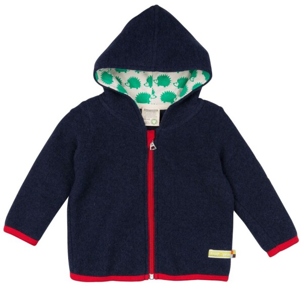 Jacke Wollfleece midnight