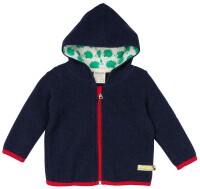 Jacke Wollfleece midnight