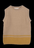 Kai Pullunder Merino naturbeige - 134/140