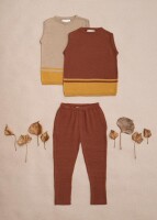 Kai Pullunder Merino naturbeige - 134/140