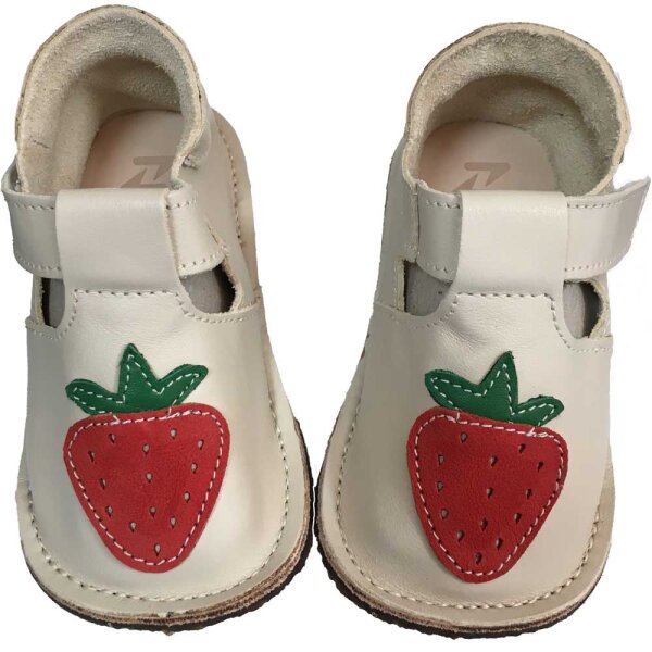 Barfußsandale Corela Erdbeeren - 22/23