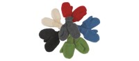 Handschuhe Wollfleece ozean