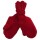 Handschuhe Wollfleece burgund