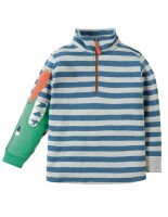 Super Pullover Streifen Dino