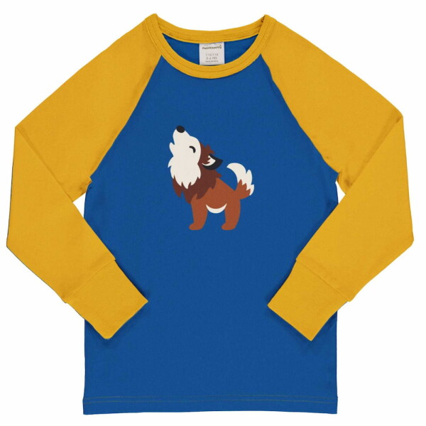 Raglanshirt lang Wolf - 98/104