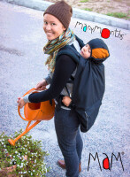 MaM Babyidea Tragecover Allweather black