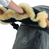 Naturkind Kinderwagenmuff schwarz