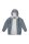 Elkline Regenmacher Kinder Regenjacke blue-denim