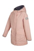 Elkline Tr&ouml;pfchen M&auml;dchen Regenjacke red-white