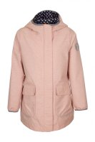 Elkline Tr&ouml;pfchen M&auml;dchen Regenjacke red-white