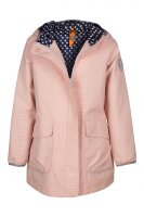 Elkline Tr&ouml;pfchen M&auml;dchen Regenjacke red-white