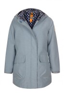 Elkline Tr&ouml;pfchen M&auml;dchen Regenjacke blue-denim