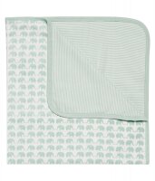 Blanket Decke Elefanten mint
