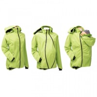 Softshelljacke f&uuml;r Zwei apfelgr&uuml;n