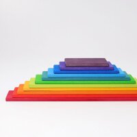 Bauplatten Regenbogen 11-Teile