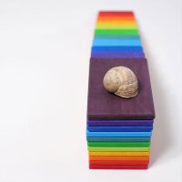Bauplatten Regenbogen 11-Teile