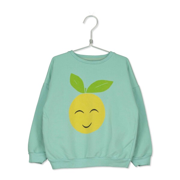 Sweatshirt seagreen Zitrone - 122/134