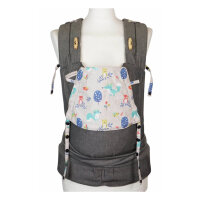 Fr&auml;ulein H&uuml;bsch Soft Tai Little Forest graphit - Babysize