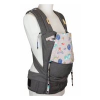 Fr&auml;ulein H&uuml;bsch Soft Tai Little Forest graphit - Babysize