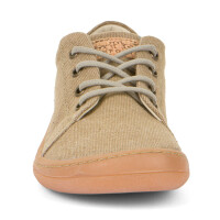 Barefoot Schn&uuml;rer vegan beige - 31