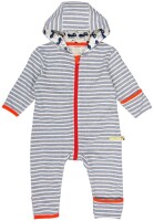 Sweat-Overall Streifen ultramarin