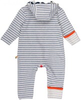 Sweat-Overall Streifen ultramarin