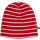 Beanie Ringel red-cream