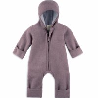 Walk-Overall mit Rei&szlig;verschluss mauve - 74/80
