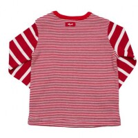 Langarmshirt Ringel Vogel