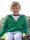 Zipperjacke Side Stripe grün - 110