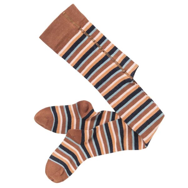 Strumpfhose geringelt bunt - 116