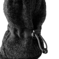 Wollwalk Booties anthrazit - Newborn