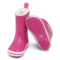 Charly Gummistiefel warm raspberry - 23
