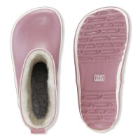 Charly Gummistiefel warm dark rose - 25