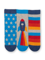 Socken 3er-Pack Moon Mission - 23-25