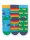 Socken 3er-Pack Dino Stripes - 92