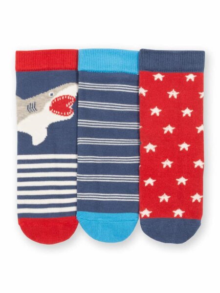 Socken 3er-Pack Shark - 92