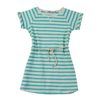 Sommerkleid offwhite/turquoise