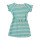 Sommerkleid offwhite/turquoise