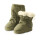 Cosy Allrounder Booties khaki - Baby