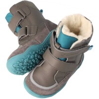 Pekari Klettstiefel Tex Wolle anthrazit - 32