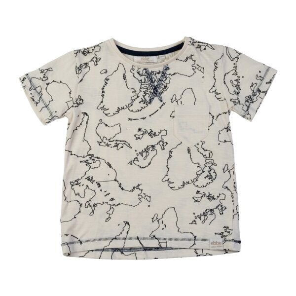 Zeven T-Shirt Maps allover
