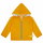 Kapuzenjacke Fleece Eulen curry - 86/92