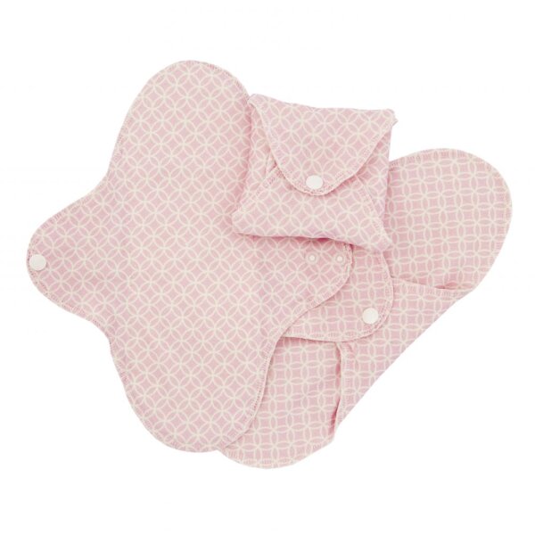 Imse Vimse Stoffbinden Regular Slim Pink Halo 3er Pack