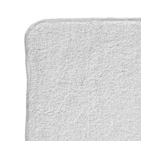 Bio-Baumwolle Frotteet&uuml;cher 21x21 weiss 6er Pack