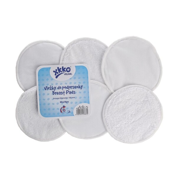 Stilleinlagen Bio-Baumwolle 6er Pack