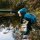 Jacke Wollfleece sodalithblau - 86/92