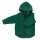 Jacke Wollfleece dunkelgrün melange - 110/116
