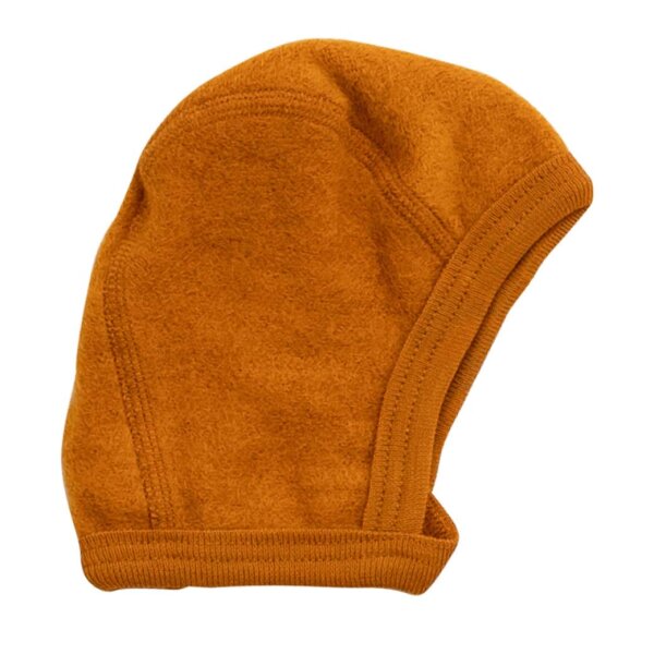 Baby Mütze Wollfrottee curry - 62