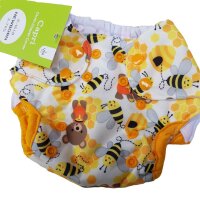 Blueberry Capri &Uuml;berhose Bears &amp; the Bees Druckis
